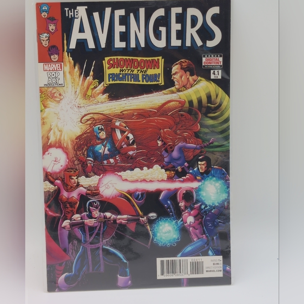 Marvel Avengers # 4.1 2017 Comic Book